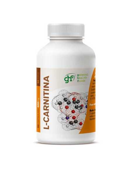 L-carnitina 500mg 90 capsulas GHF L-carnitina 500mg 90 capsulas GHF
